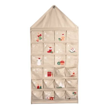 calendario dell'avvento tonies decorazione fai da te 24 tasche