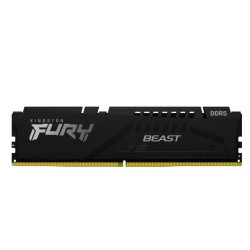 ram dimm ddr5 8gb kingston fury beast 6000mhz cl36 1.35v nero [kf560c36bbe-8bk]