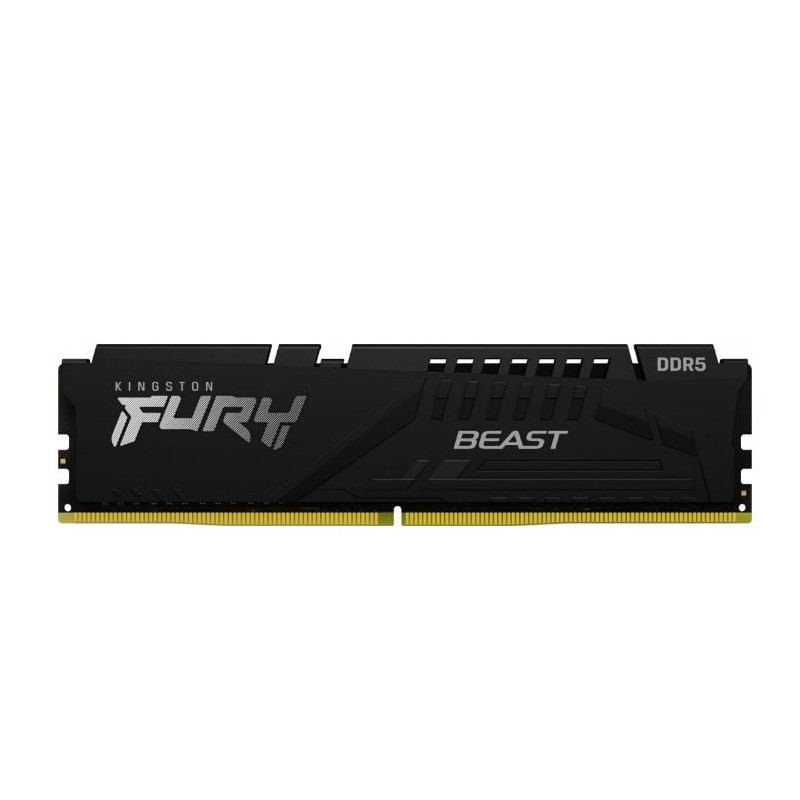 ram dimm ddr5 8gb kingston fury beast 6000mhz cl36 1.35v nero [kf560c36bbe-8bk]