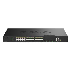 switch d-link dgs-1530-28p/e gestito l2 24 porte gigabit