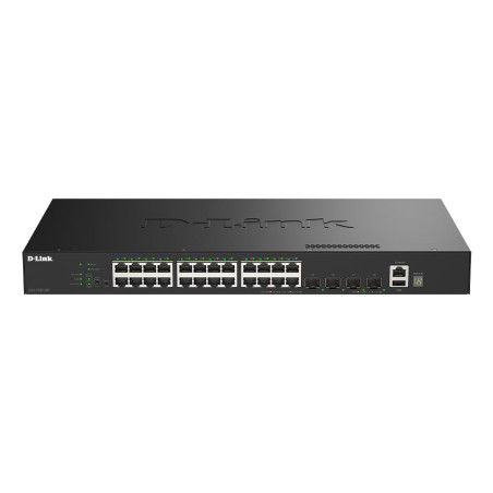 switch d-link dgs-1530-28p/e gestito l2 24 porte gigabit
