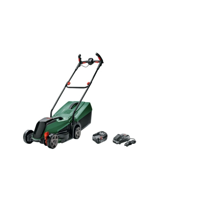 rasaerba bosch citymower 18v 32-300 a batteria 18v 5.0ah taglio