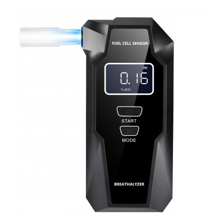etilometro portatile 1.7'' alcoalert 2x1.5v batteriaaaa testo
