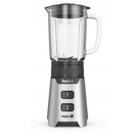 frullatore tefal compatto e potente 400w 0.7l argento [bl16ge30]