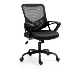 sedia da ufficio activejet yk507 nero [yk507 black]