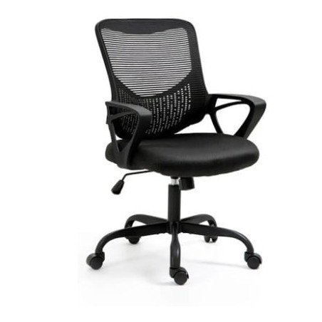 sedia da ufficio activejet yk507 nero [yk507 black]