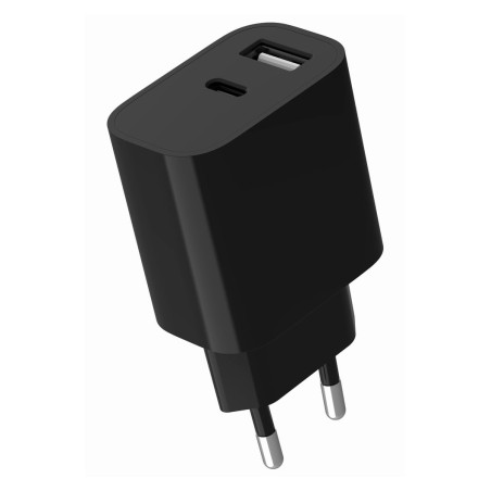 alimentatore da rete gembird universal 12w 2.4 usb tipo a+c nero