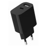 alimentatore da rete gembird universal 12w 2.4 usb tipo a+c nero