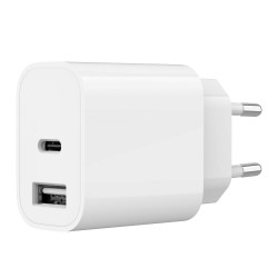 alimentatore da rete gembird universal 12w 2.4 usb tipo a+c bianco