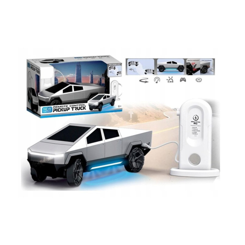 auto radiocomandata artyk futuristic r/c 2 batterie aa 1.5v ricaricabile