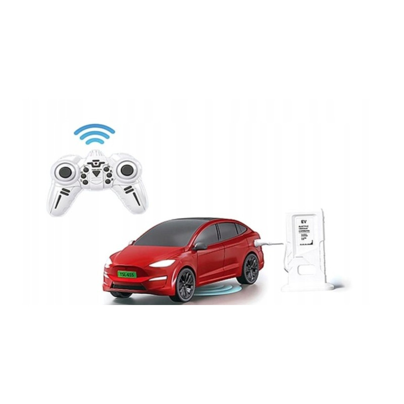 auto radiocomandata artyk r/c 2 batterie aa 1.5v ricaricabile 3.7v