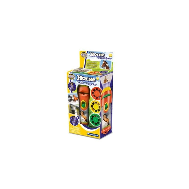 giocattolo mg dystrybucja brainstorm flashlight and projector-horses