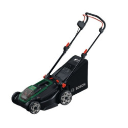 rasaerba bosch rotak18v2-4 con 2 batterie 36v 4.0ah taglio fino
