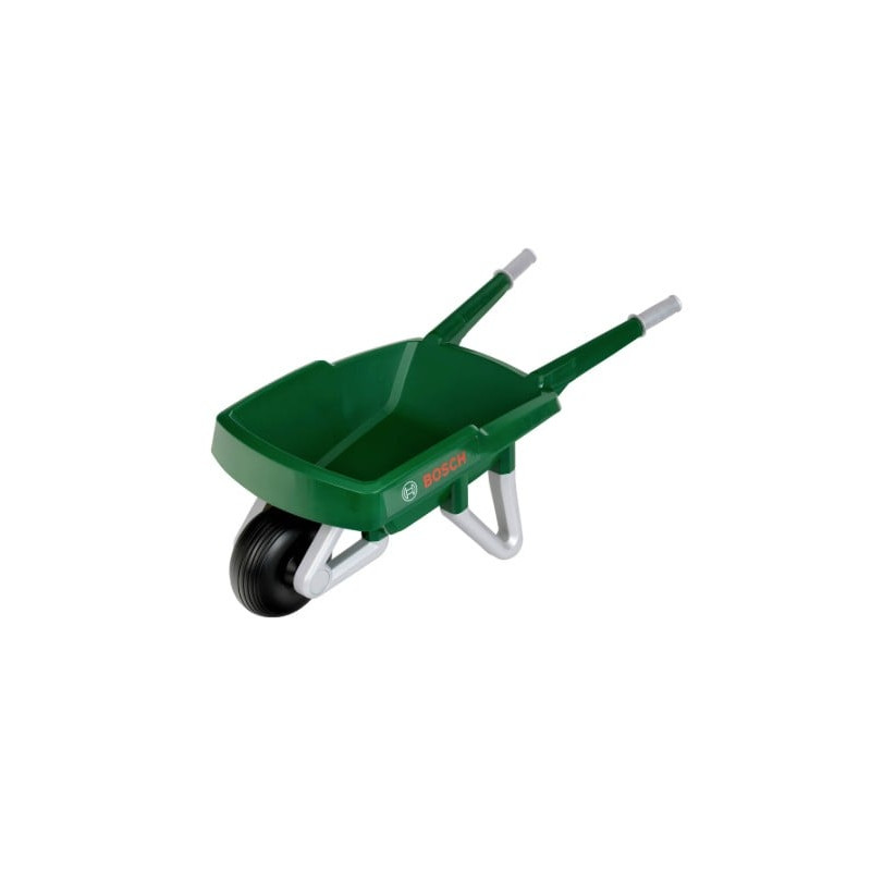 giocatollo theo klein carriola bosch 34x80x31.5cm 18mesi verde argento