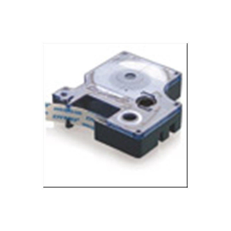 Nastro in nylon dymo d1 speciali colore bianco stampa nero [s0718050a]