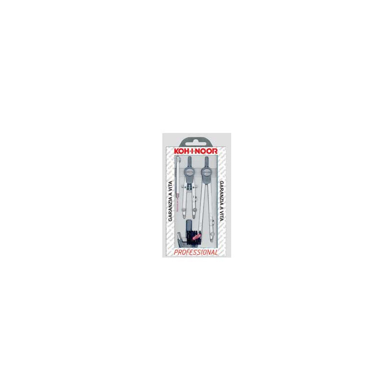 compasso professional 155mm 5pz kohinoor [h9222n]