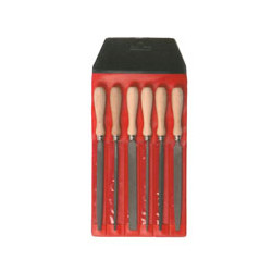 lime chiavi 5" pz.6 m/co legno stella bianca [stella bianc]