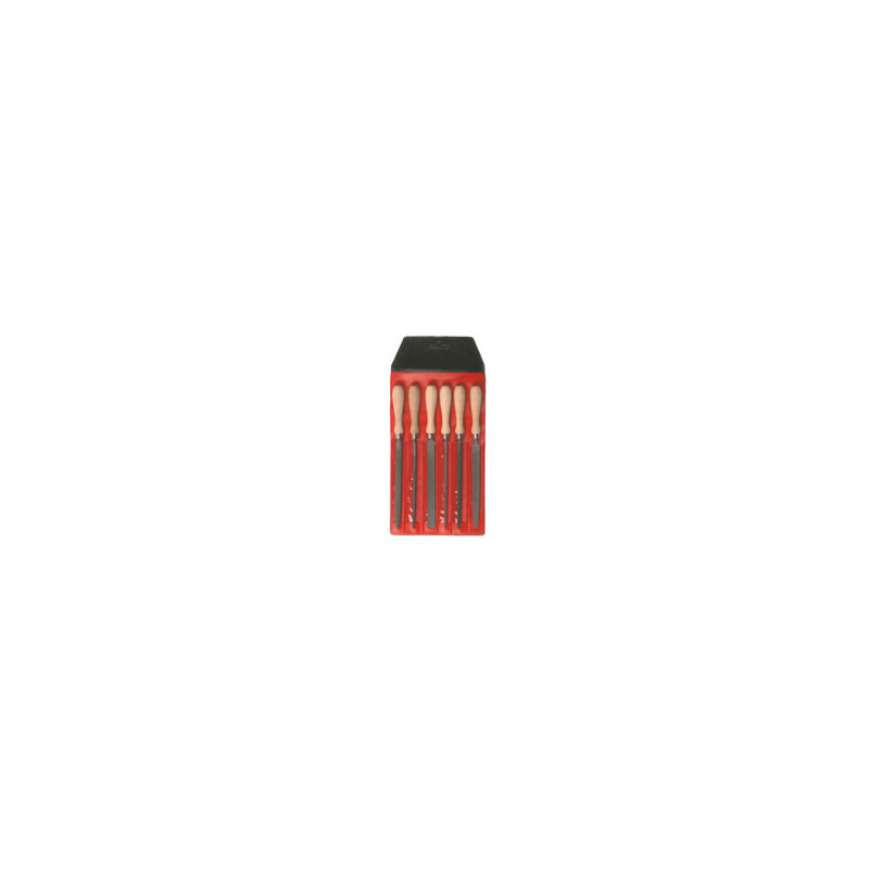 lime chiavi 5" pz.6 m/co legno stella bianca [stella bianc]