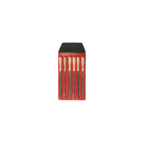 lime chiavi 5" pz.6 m/co legno stella bianca [stella bianc]