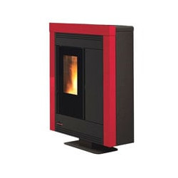 stufa a pellet extraflame souvenir steel bianco [extraflame]