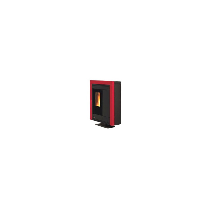 stufa a pellet extraflame souvenir steel bianco [extraflame]
