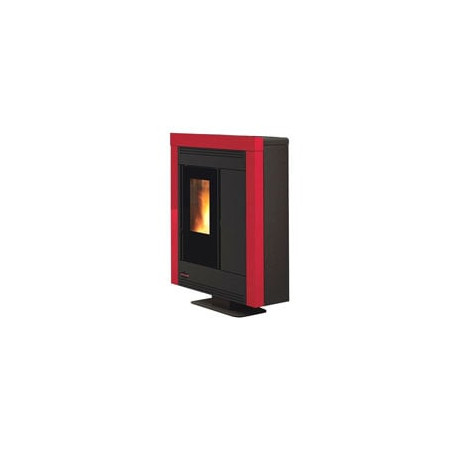 stufa a pellet extraflame souvenir steel bianco [extraflame]