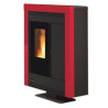stufa a pellet extraflame souvenir steel bianco [extraflame]