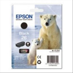 Cartuccia epson nero 26 singlepack claria premium ink [c13t26014020]