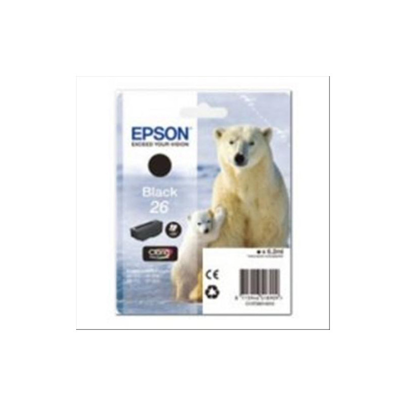 Cartuccia epson nero 26 singlepack claria premium ink [c13t26014020]