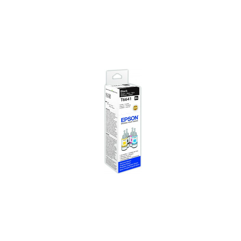 cartuccia epson in flacone nero epson c13t664140