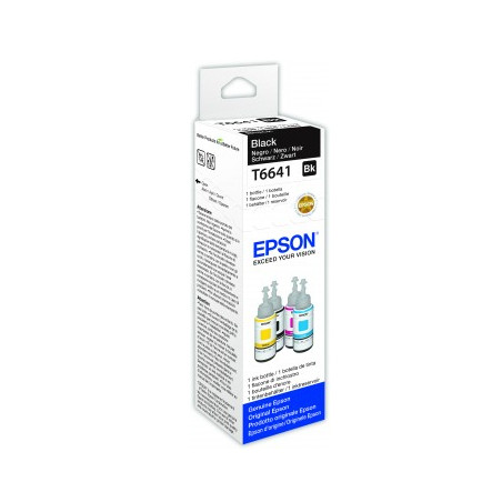 cartuccia epson in flacone nero epson c13t664140