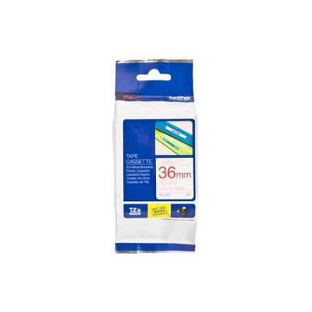 nastro per stampante brother tze262 bianco [tze262]