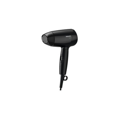 asciugacapelli da viaggio essential care - nero - philips