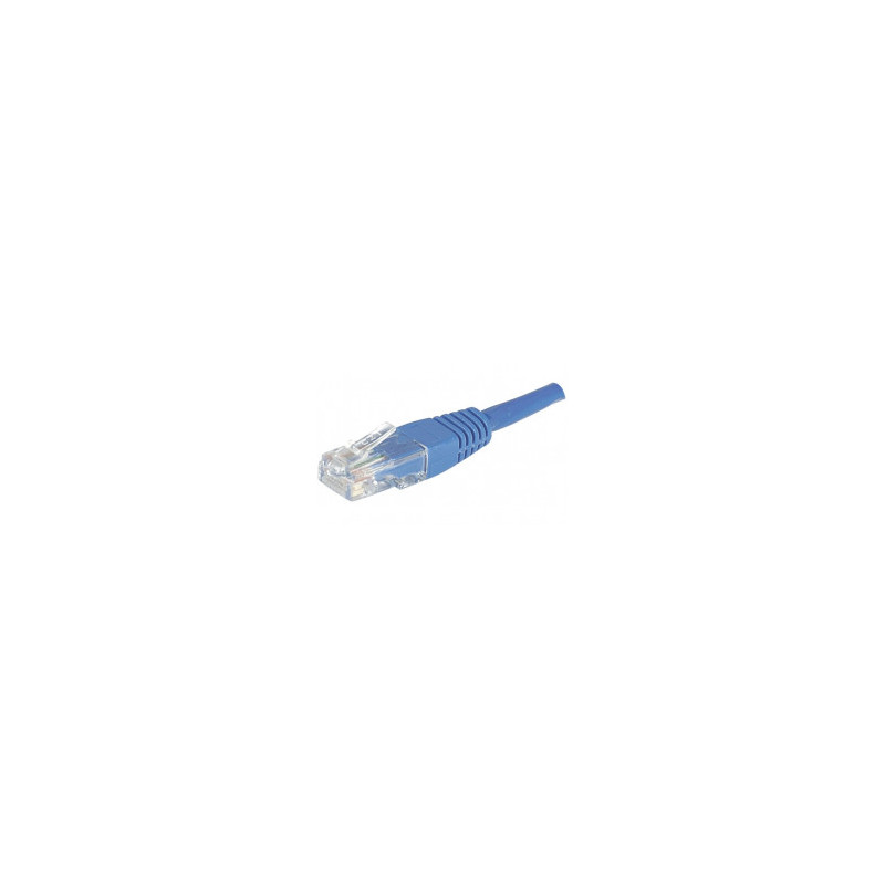 cavo di rete igloo patch utp cat.6 blu 1m [es-35b]