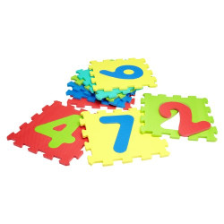 mattonelle globo puzzle numeri 9 pz