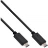 Cavo usb inline usb 3.1 type c maschio a type c maschio pd2.0 nero