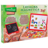 lavagna magnetica globo legnoland 3in1 in legno per bambini