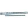 coppia di staffe orizzontali techly per armadi rack 19''