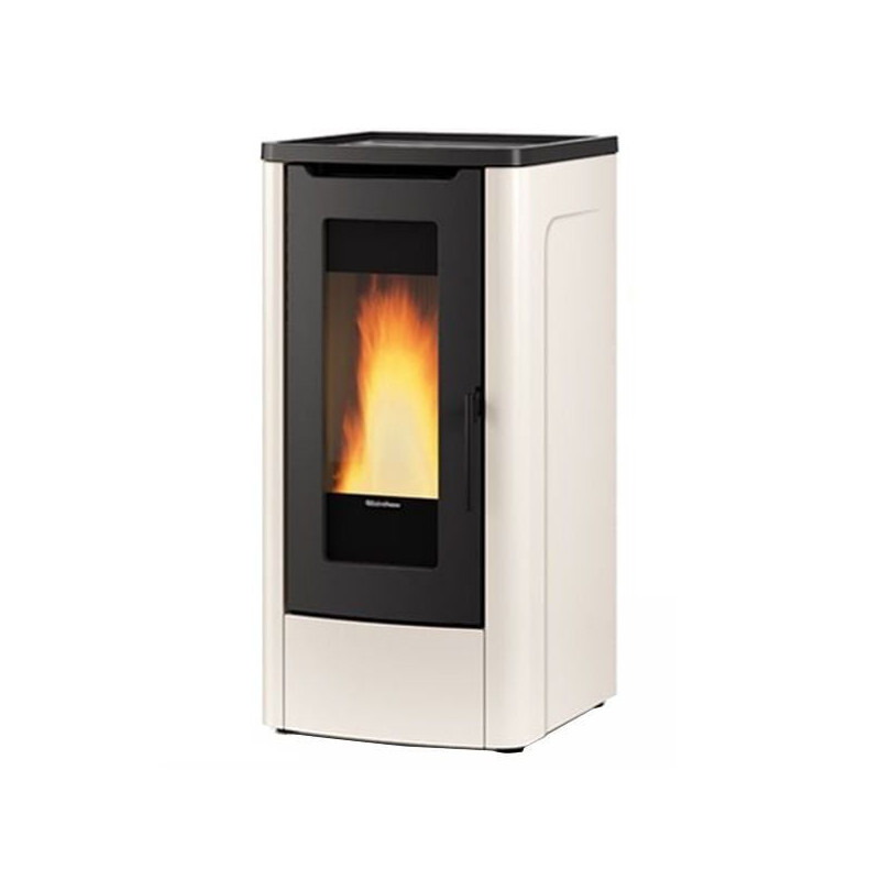 stufa a pellet extraflame dahiana plus vfs avorio [1287451 -