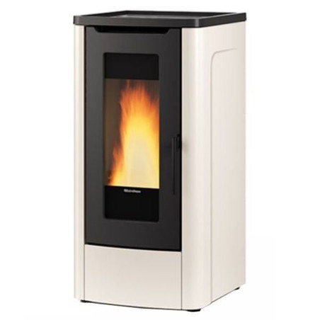 stufa a pellet extraflame dahiana plus vfs avorio [1287451 -