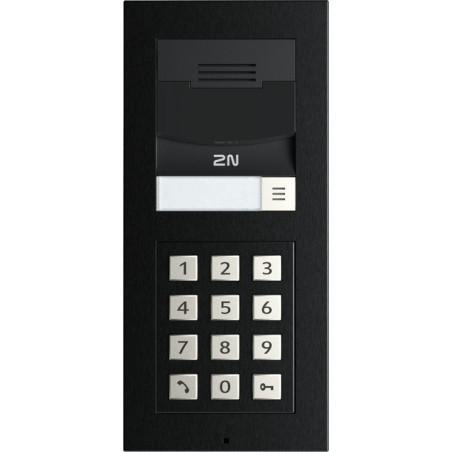 videocitofono 2n ip verso 2.0 fhd nero [9155211cb]