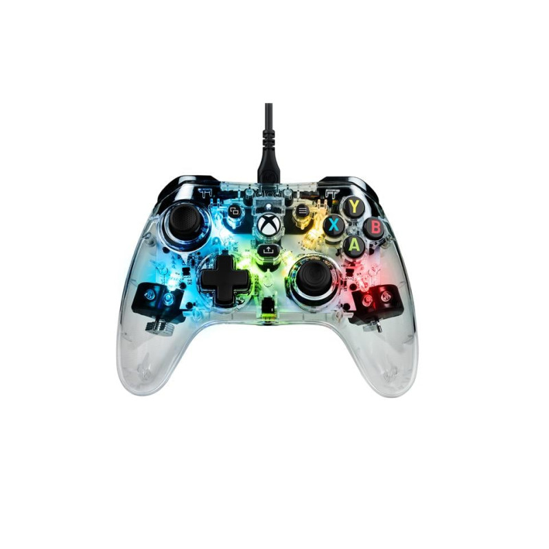 controller nacon wired evol-x pro rgb/usb 18 pulsanti multicolore