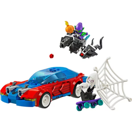 gioco da costruzione lego marvel auto da corsa di spider-man