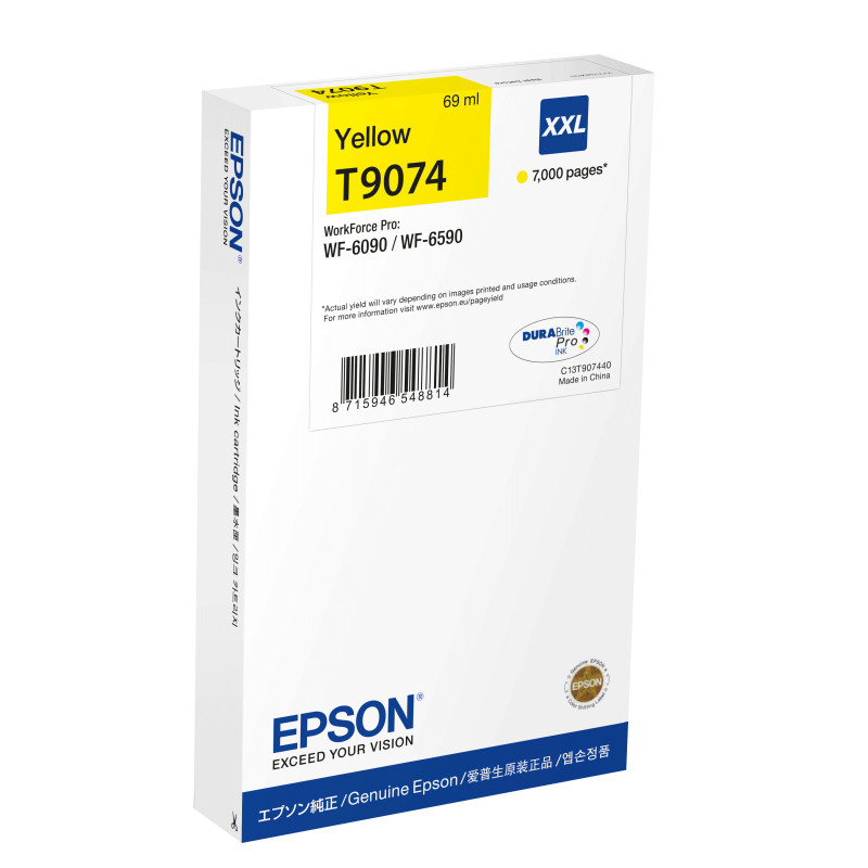 cartuccia a getto d'inchiostro epson wf-6xxx 69ml 7000 pagine