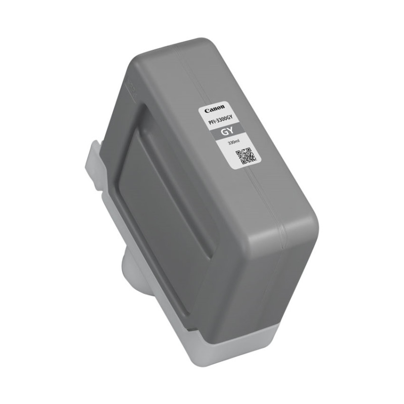 cartuccia d'inchiostro canon pfi-3300gy serbatoio 330ml grigio