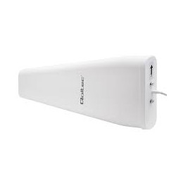 antenna 5g qoltec 57032 da esterno 5g lte dual 14dbi bianco [57032]