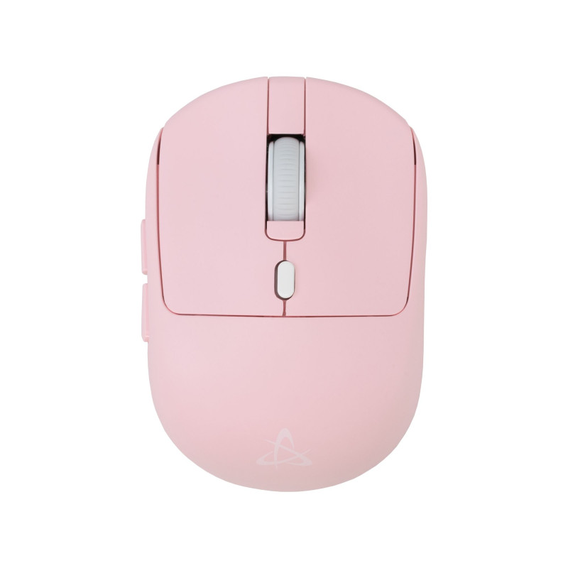 mouse da gioco sbox wm-710 ottico wireless 6d 3200dpi rosa