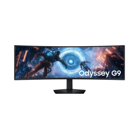 monitor led 49" samsung ls49fg910eu quad hd 2560x1440 1ms classe
