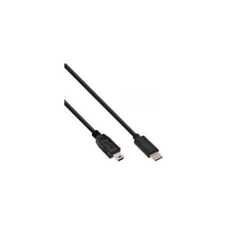 Cavo usb inline 2.0 type c maschio a type mini-b 5pin maschio