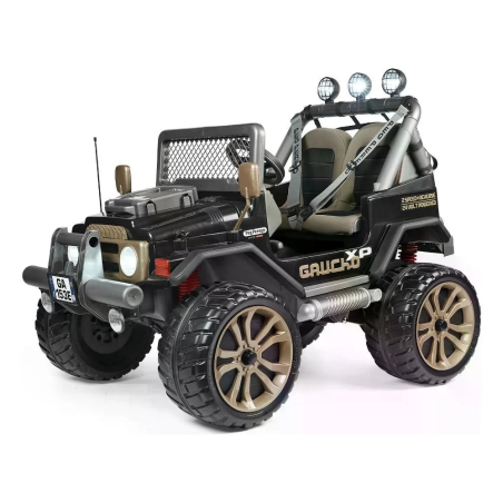veicolo elettrico cavalcabile peg perego gaucho xp 24v 8ah multicolore